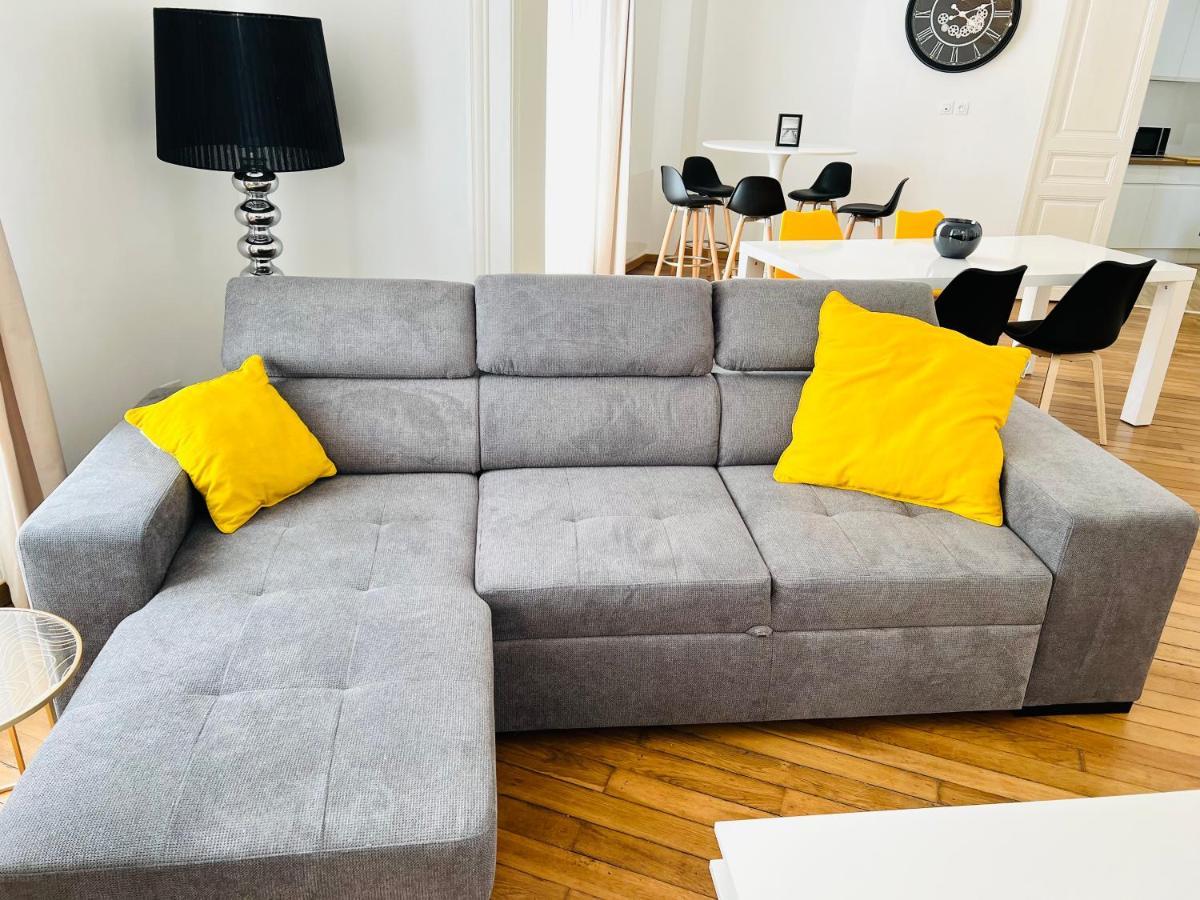 Chic Appartement Type 4 / Parking Prive แร็งส์ ภายนอก รูปภาพ